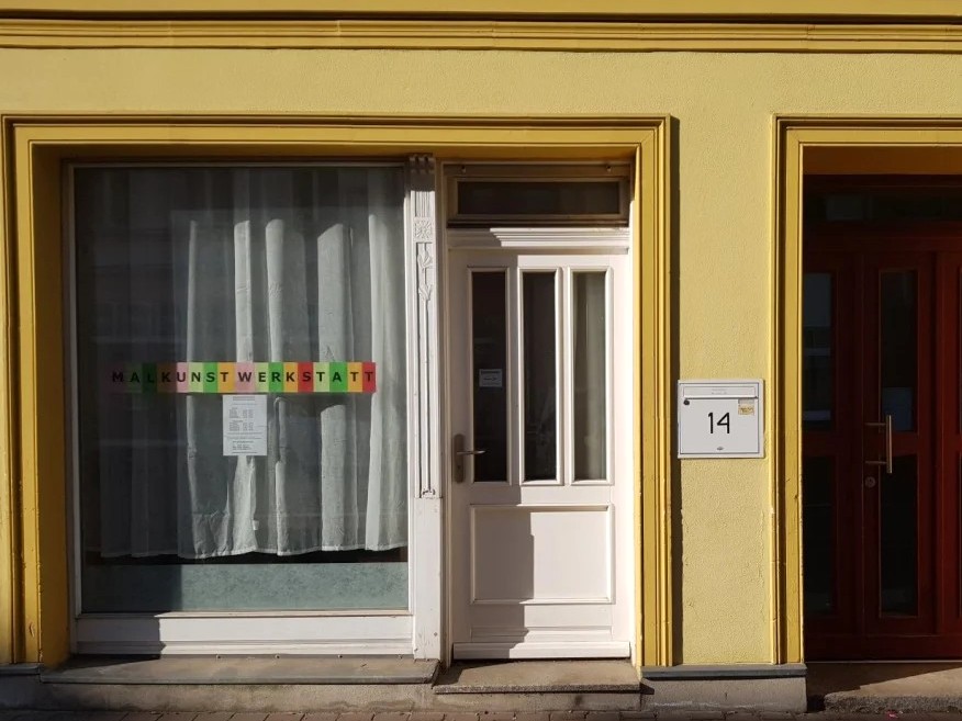 Eingang Malkunstwerkstatt